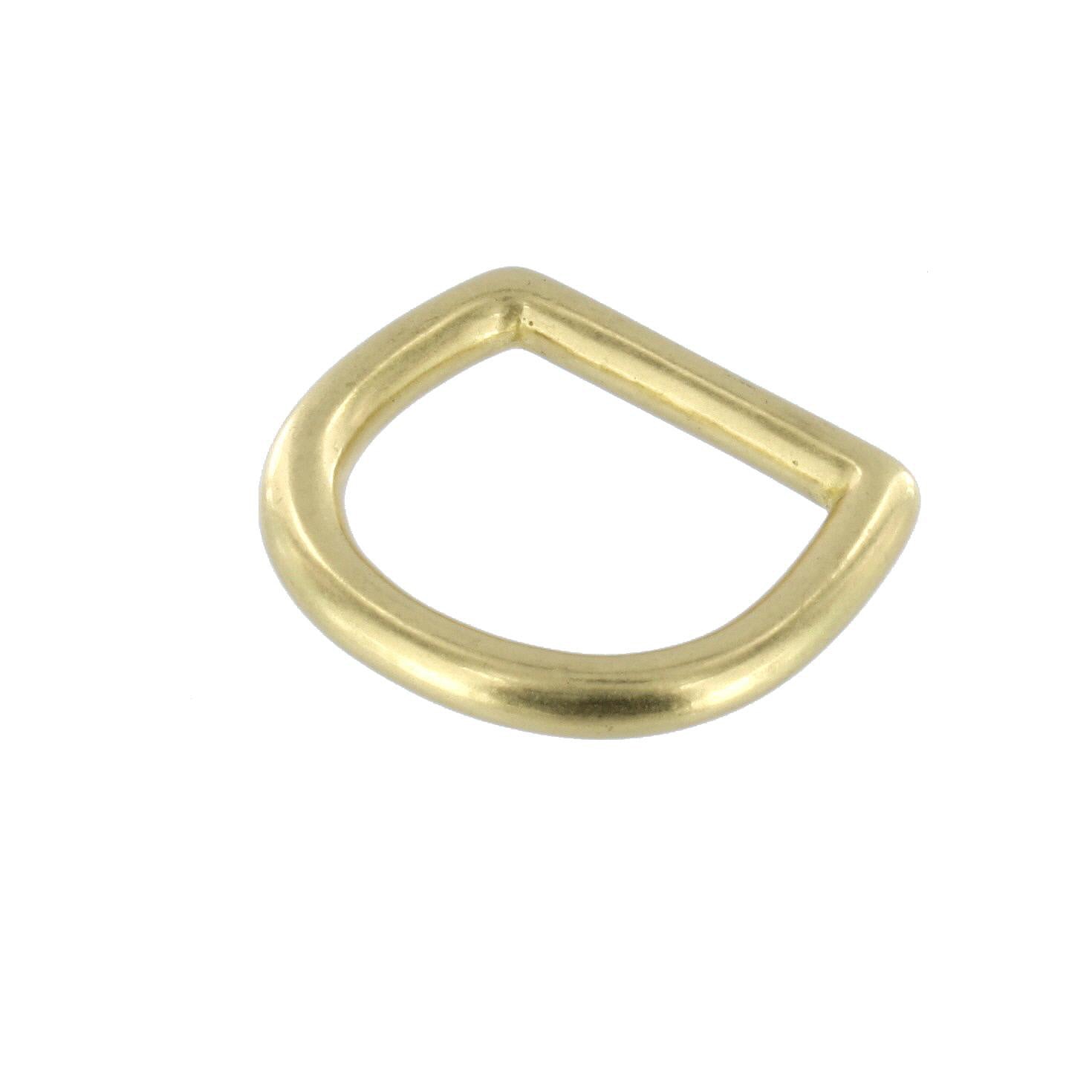 1/2 Solid Brass O Ring - Leathersmith Designs Inc.