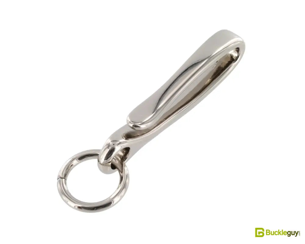 buckleguy fish hook B7498 Fish Hook Key Chain, Solid Brass-LL – a leatherstore