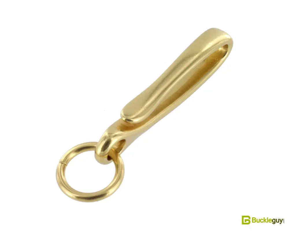 B7498 Fish Hook Key Chain, Solid Brass-LL – a leatherstore